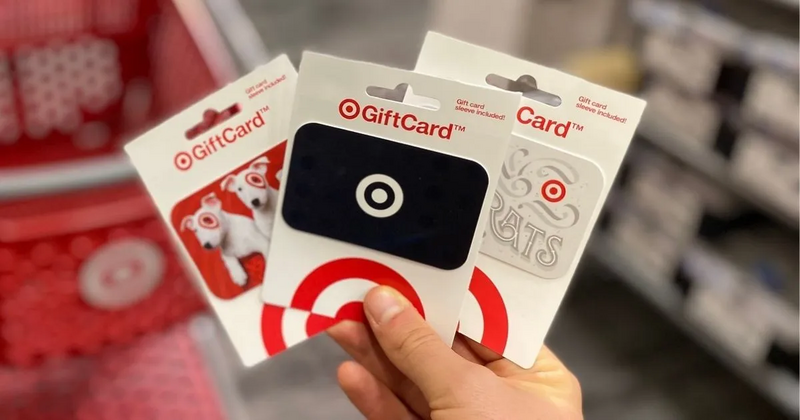 can you combine target gift cards